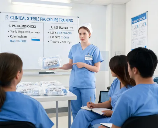 Customer clinical training session