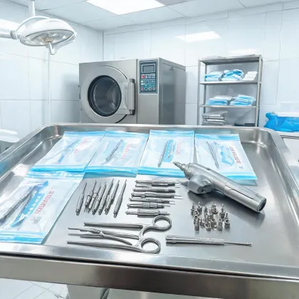 Dental sterilization tray