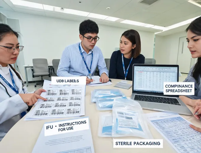 Medical documentation review desk